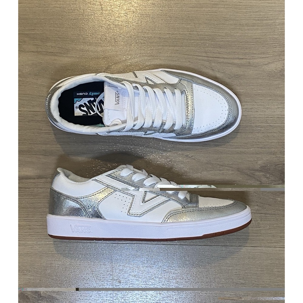 Vans Women's Lowland Metallic Low-Top Sneakers Unisex Women's 8 / Men's 6.5 - Picture 2 of 11